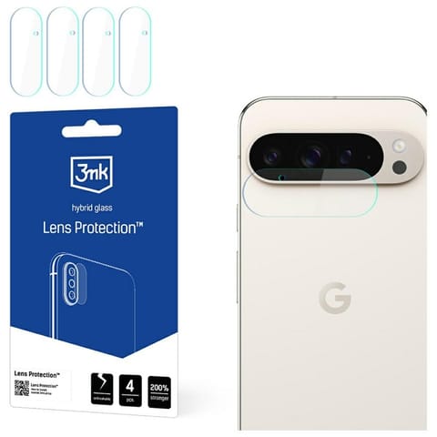 ⁨Ochrona na obiektyw aparatu 3MK Lens     Protect do Google Pixel 9 Pro XL 4szt⁩ w sklepie Wasserman.eu