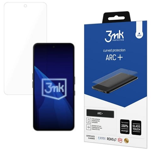 ⁨Folia 3MK ARC+ Fullscreen do Nothing     Phone (3a) / (3a) Pro⁩ w sklepie Wasserman.eu
