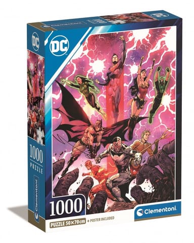 ⁨Puzzles 1000 elements Compact DC Comics Justice League⁩ at Wasserman.eu