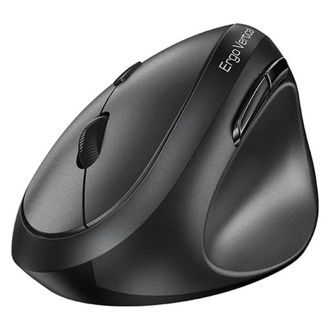 ⁨Mysz bezprzewodowa, Genius Ergo 8350S, szara, optyczna, 2400DPI⁩ w sklepie Wasserman.eu