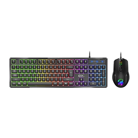 ⁨Genius GX GAMING Scorpion KM-GX6, Zestaw klawiatur CZ/SK, do gry, przewodowa (USB), czarna⁩ w sklepie Wasserman.eu