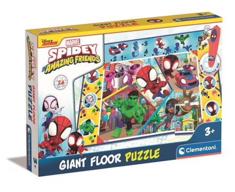 ⁨Giant Floor Puzzle 24 elements Spidey⁩ at Wasserman.eu