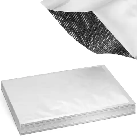 ⁨Aluminium-Rändelbeutel stark für Lebensmittelverpackungen 300 x 400 mm 100 Stück⁩ im Wasserman.eu
