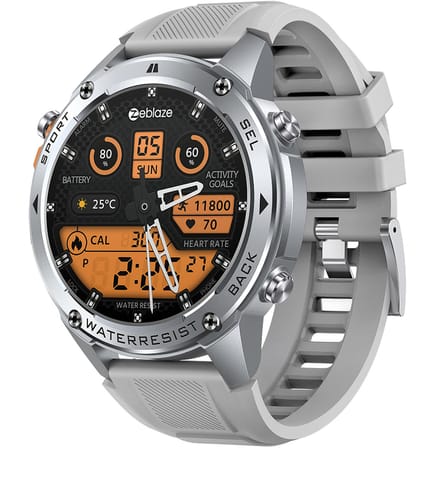 Smartwatch Zeblaze Stratos 2 Ultra - srebrny w sklepie Wasserman.eu