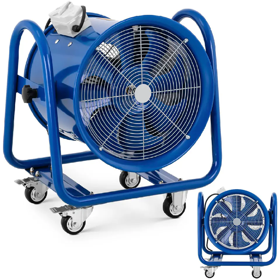 ⁨Axial industrial blower fan for cooling and air circulation 1100 W avg. 400 mm⁩ at Wasserman.eu