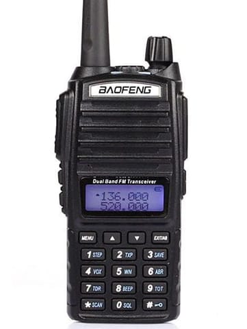 ⁨Radiotelefon Baofeng UV-82X Dual Band VHF/UHF odblokowany⁩ w sklepie Wasserman.eu