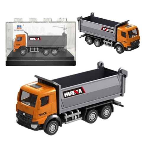 ⁨Wywrotka Metalowa Model Kolekcjonerski Huina Pomarańczowa 1:80⁩ w sklepie Wasserman.eu