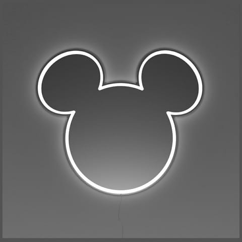 ⁨Neon Yellowpop Disney Mickey Mirror      srebrny⁩ w sklepie Wasserman.eu