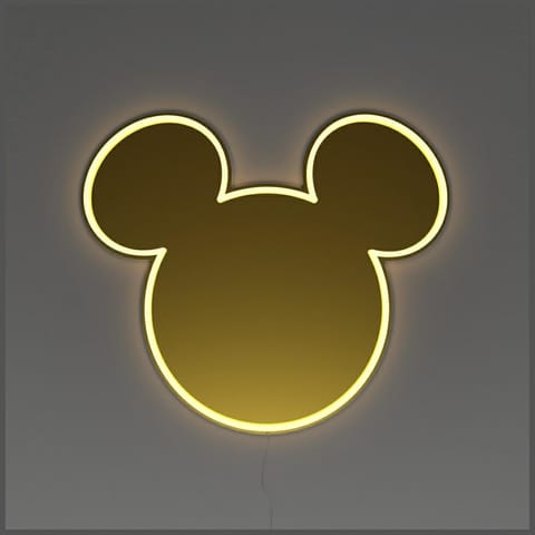 ⁨Neon Yellowpop Disney Mickey Mirror      złoty⁩ w sklepie Wasserman.eu