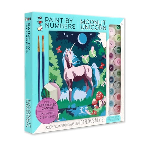 ⁨Painting by numbers Unicorn⁩ at Wasserman.eu