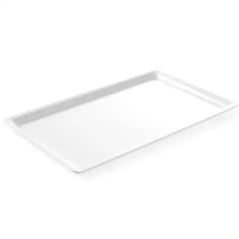 ⁨Buffet display tray for melamine dishes GN2/3 height 20 mm white - Hendi 566930⁩ at Wasserman.eu