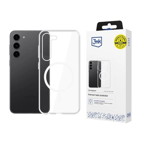 ⁨Etui ochronne case do Samsung Galaxy S23+ Plus 3mk Clear MagCase⁩ w sklepie Wasserman.eu