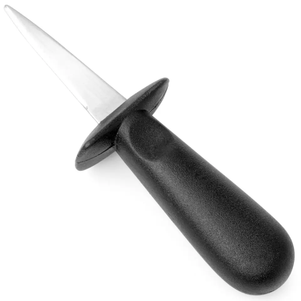 ⁨Stainless steel straight oyster opening knife 160 mm long - Hendi 781920⁩ at Wasserman.eu