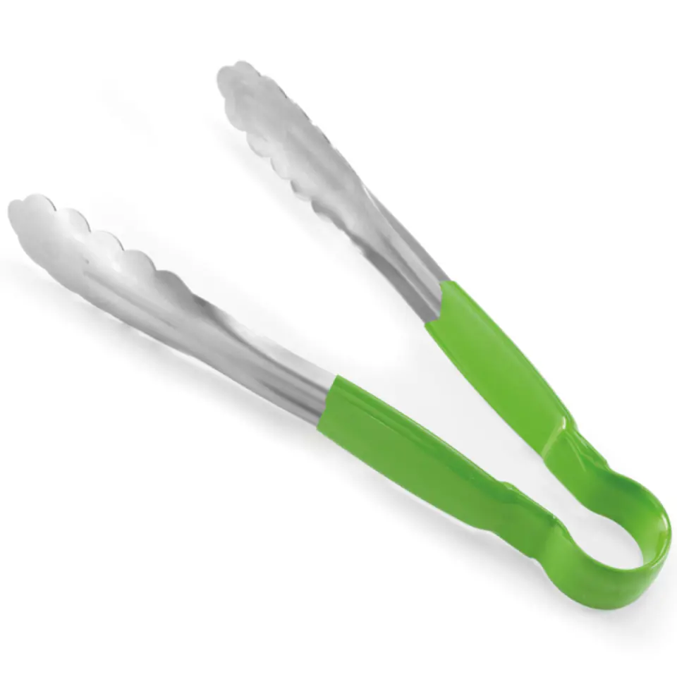 ⁨HACCP serving pliers 300 mm green - Hendi 171745⁩ at Wasserman.eu