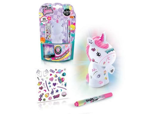 ⁨Zestaw Świecące Dekorożce - Zwierzaczki DIY, Unicorn rainbow⁩ w sklepie Wasserman.eu