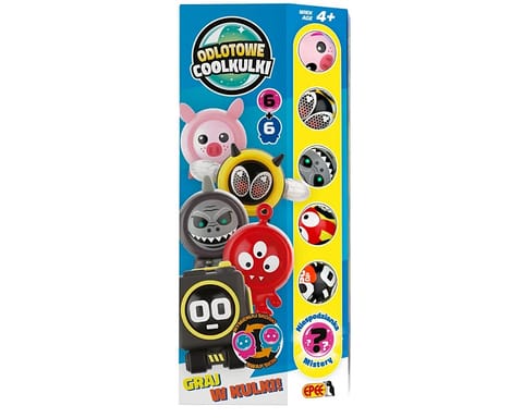 ⁨Coolballs figure - 6 balls + 6 clothes - totem box yellow⁩ at Wasserman.eu