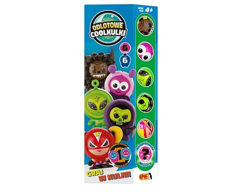 ⁨Figurka Odlotowe Coolkulki -  6 kulek + 6 ubranek - totem box zielony⁩ w sklepie Wasserman.eu