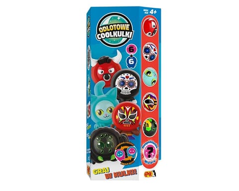 ⁨Coolball Figures - 6 balls + 6 clothes - totem box red⁩ at Wasserman.eu