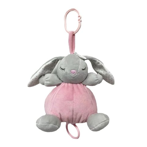 ⁨Gray bunny music box 18 cm⁩ at Wasserman.eu