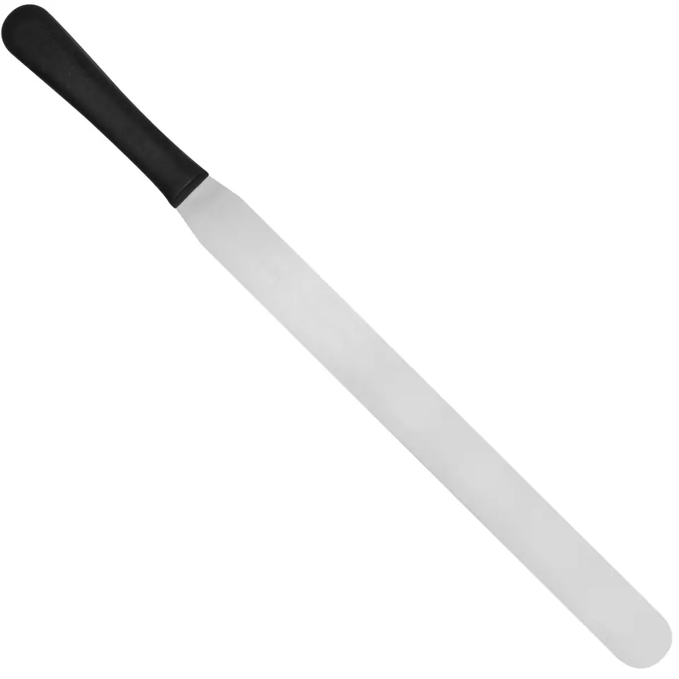 ⁨Flat confectionery spatula for spreading cake dough Creme 350 mm - Hendi 840900⁩ at Wasserman.eu