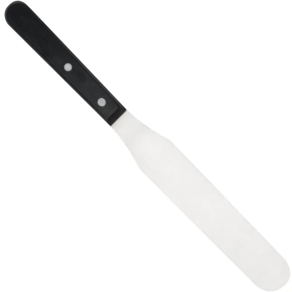 ⁨Szpatuła łopatka cukiernicza płaska elastyczna do smarowania ciasta Creme 200 mm - Hendi 840924⁩ w sklepie Wasserman.eu