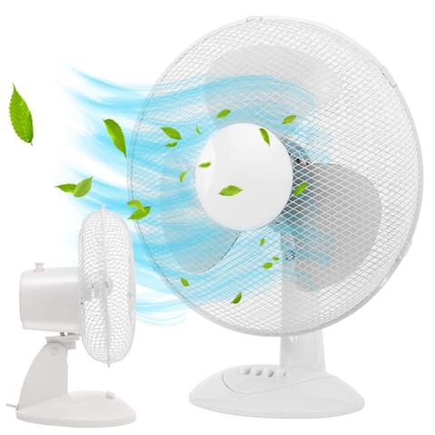 ⁨Wentylator biurkowy FRIO biały⁩ w sklepie Wasserman.eu