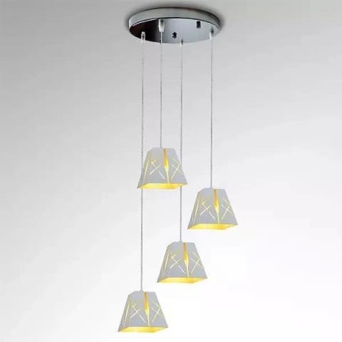 ⁨Modern Design No.2 CO4 Żyrandol (Barwa światła delikatnie ciepła, Kolor Żółty, Możliwość ściemniania tak)⁩ w sklepie Wasserman.eu