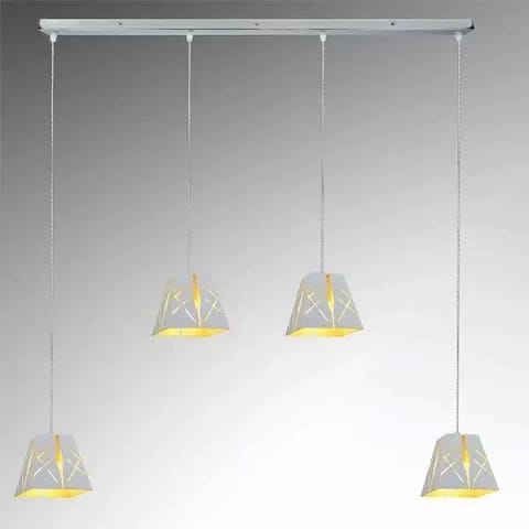 ⁨Modern Design No.2 CL4 Żyrandol (Barwa światła delikatnie ciepła, Kolor Żółty, Możliwość ściemniania tak)⁩ w sklepie Wasserman.eu