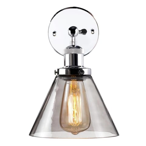 ⁨NY Loft No.1 SCH Kinkiet (Barwa światła delikatnie ciepła, Kolor dymny, Możliwość ściemniania tak)⁩ w sklepie Wasserman.eu