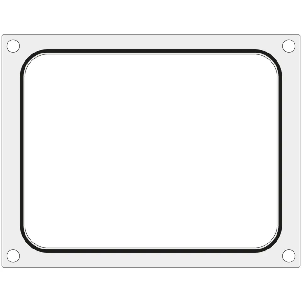 ⁨Matrix mold for welding machine Hendi for tray container without division 227x178 mm - Hendi 805572⁩ at Wasserman.eu