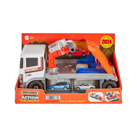 ⁨Matchbox vehicle Real Adventures Tow truck⁩ at Wasserman.eu