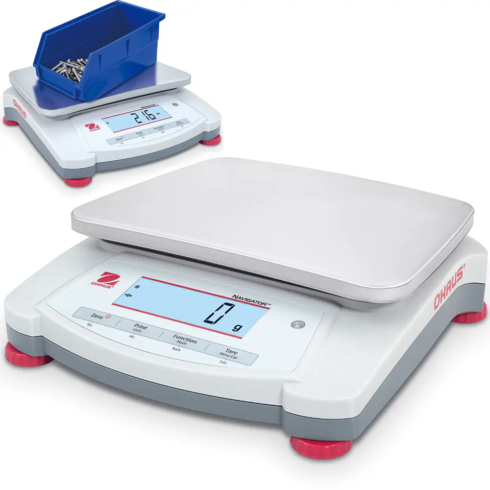 ⁨NAVIGATOR NVT 6200g / 1g technical bench scale - OHAUS NVT6200⁩ at Wasserman.eu