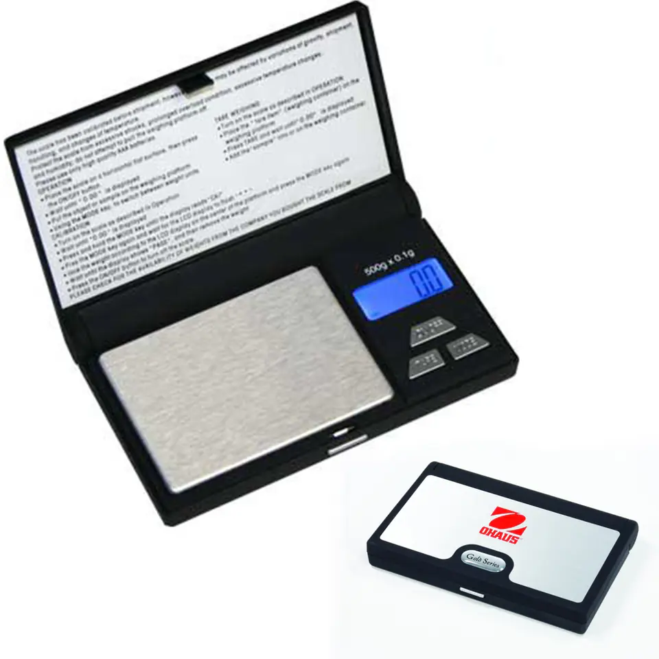 ⁨Precision Jewelry Pocket Scale for YA batteries 100g / 0.01g - OHAUS YA102⁩ at Wasserman.eu