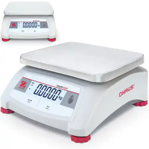 ⁨Catering Auxiliary Check Scale VALOR 1000 30kg / 5g - OHAUS V12P30⁩ at Wasserman.eu