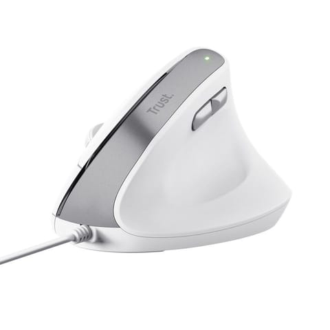 ⁨Wired ergonomic mouse Bayo II white⁩ at Wasserman.eu