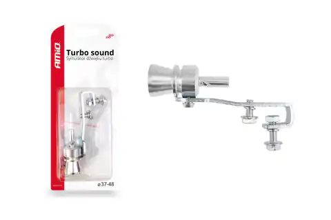 ⁨Symulator dźwięku turbo gwizdek na rurę wydechową amio-02228⁩ w sklepie Wasserman.eu