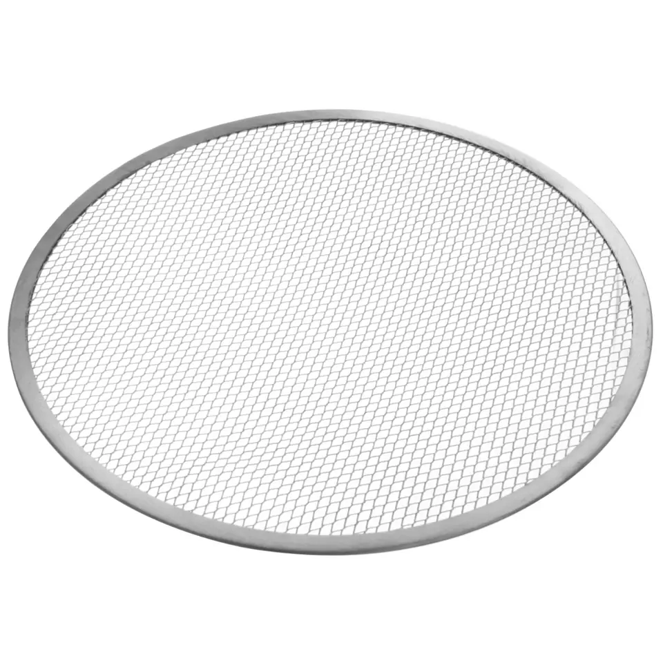 ⁨Mesh pizza grille aluminum round dia. 43 cm - Hendi 617465⁩ at Wasserman.eu