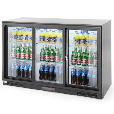 ⁨Refrigerator shop refrigerator for 3-door drinks 6 shelves 300 W 303 l - Hendi 235836⁩ at Wasserman.eu
