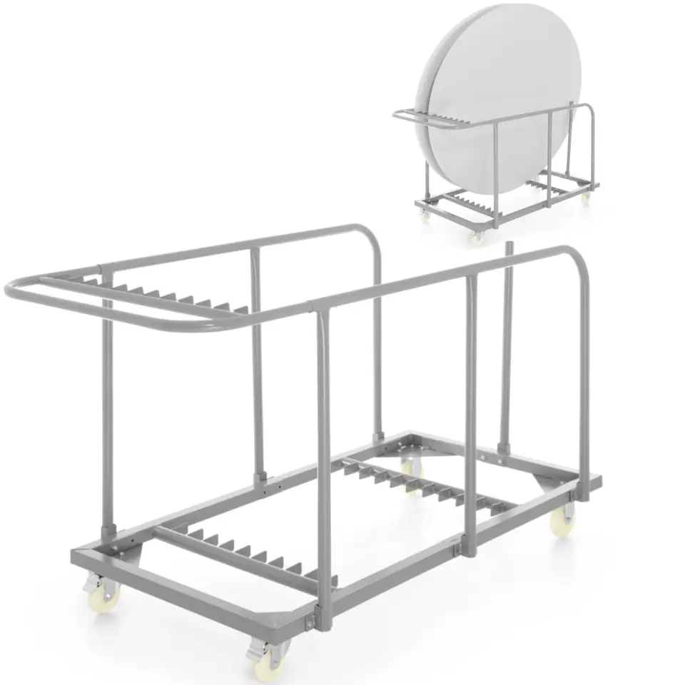 ⁨Trolley for transporting banquet catering tables for 20 tables - Hendi 811221⁩ at Wasserman.eu