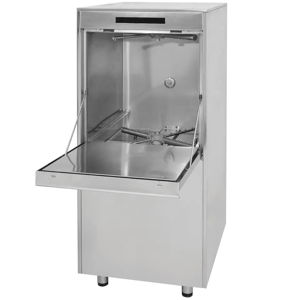 ⁨Dishwasher catering for pots with dispenser, pump, basket 50x60 cm 400 V - Hendi 236574⁩ at Wasserman.eu