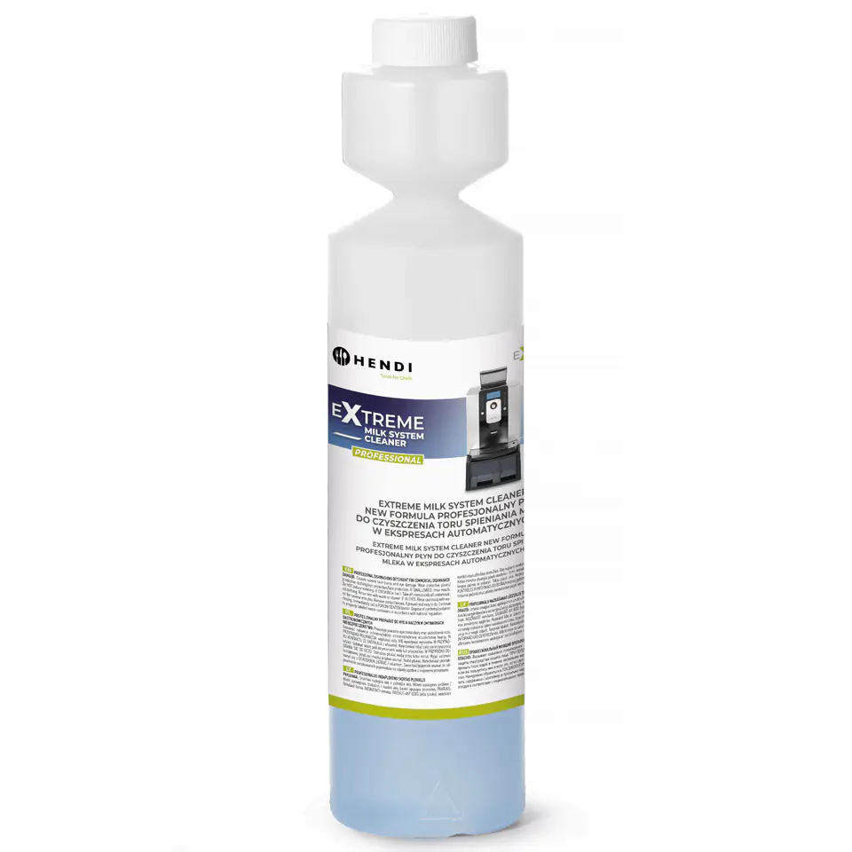 ⁨Liquid for cleaning the path of milk foaming installation in coffee machines 250 ml - Hendi 976661⁩ at Wasserman.eu