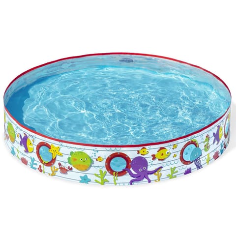⁨Basen rozporowy dla dzieci rybki 152 x 25 cm Bestway 55029⁩ w sklepie Wasserman.eu