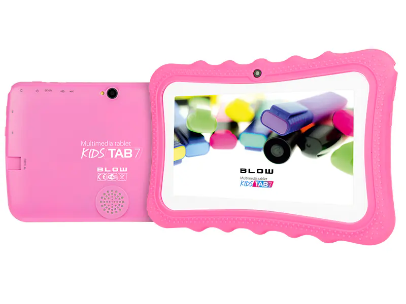 ⁨79-006# Tablet kidstab7 blow 2/32gb różowy etui 2mp⁩ w sklepie Wasserman.eu