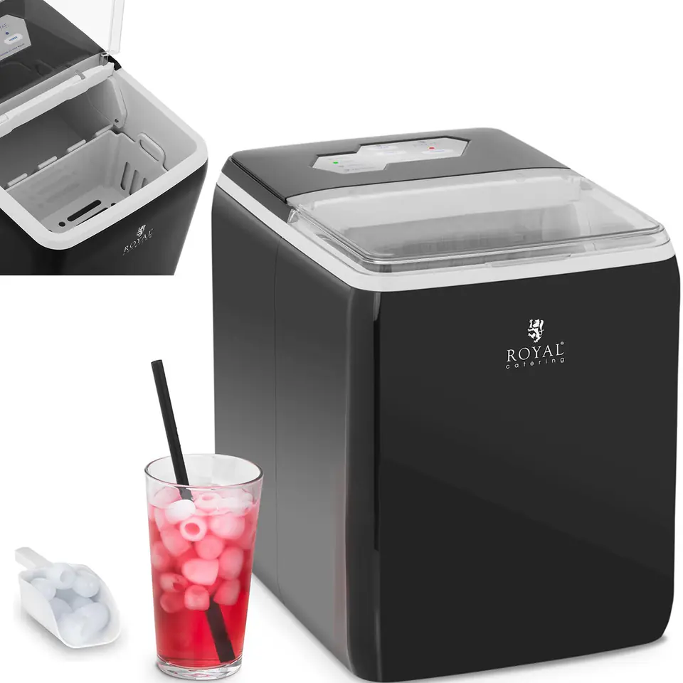 Ice maker homemade 12 cubes/9 min 130 W 2.9 l at Wasserman.eu
