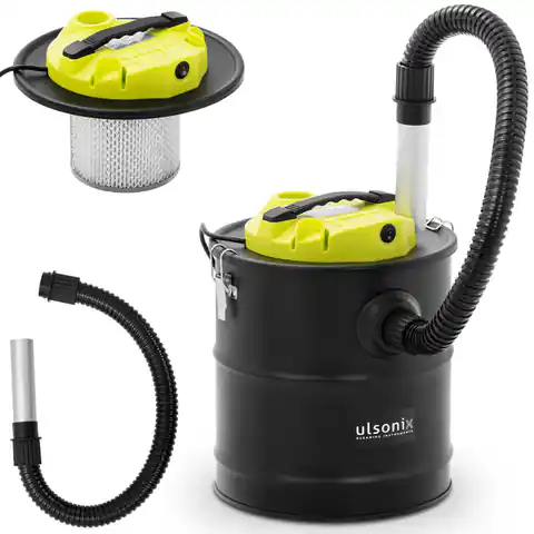 ⁨Fireplace vacuum cleaner for ash with HEPA filter hose length 80 cm 1.2 kW 20 l⁩ at Wasserman.eu