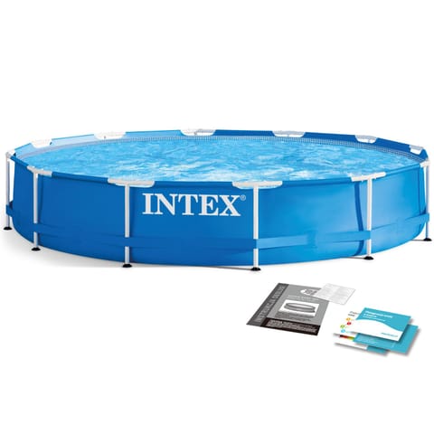 ⁨Basen ogrodowy stelażowy 366 x 76 cm INTEX 28210⁩ w sklepie Wasserman.eu