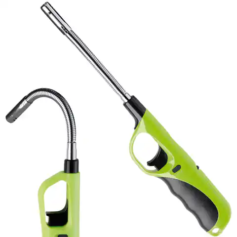 ⁨Feuerzeug für Gaskaminkerzen mit langer flexibler Spitze und Sicherheitsverschluss⁩ im Wasserman.eu