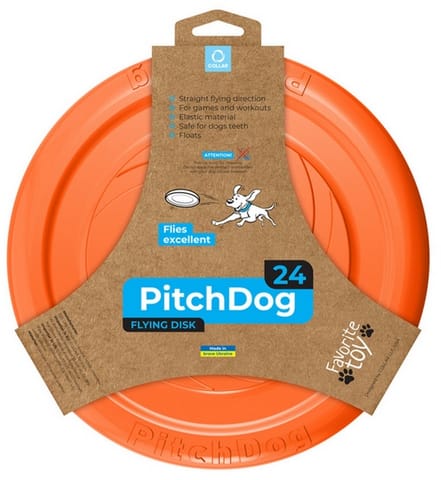 ⁨Collar PitchDog24 Latający dysk 24cm pomarańczowy⁩ w sklepie Wasserman.eu