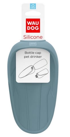 ⁨Collar WauDog Silicone Dysza do picia - końcówka 165x90mm szara⁩ w sklepie Wasserman.eu