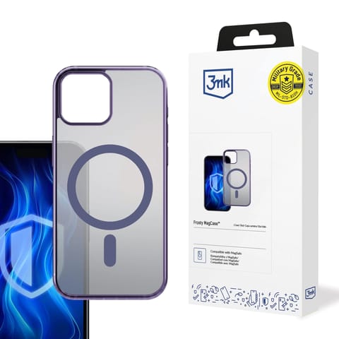 Etui na Apple iPhone 14 Plus 3mk Frosty MagCase Purple w sklepie Wasserman.eu